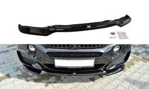 Splitter przedni  V1 BMW X6 F16 M-Pack (carbon look)