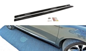 Dokładki progow Citroen DS5 Polift / Przedlift (czarny połysk)