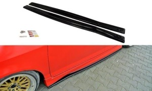 Dokładki progow Honda Jazz I (czarny połysk)