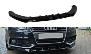 Splitter przedni V1 Audi A4 B8 (carbon look)