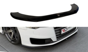 Splitter przedni Audi A6 Ultra C7 FL (czarny połysk)