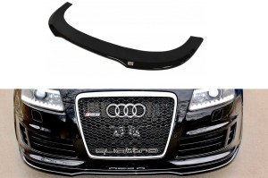 Splitter przedni Audi RS6 C6 (czarny połysk)