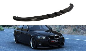 Splitter przedni BMW 3 E90 / E91 Polift (czarny połysk)