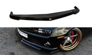 Splitter przedni Chevrolet Camaro V SS - wersja EU / Przedlift (czarny połysk)
