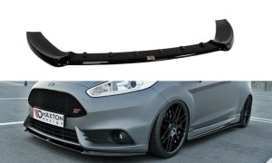 Splitter przedni (Cupra) Ford Fiesta ST MK7 FL (czarny połysk)