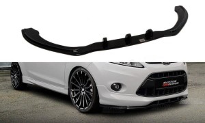 Splitter przedni For Fiesta MK7 (do ST-Line / Zetec S) (carbon look)