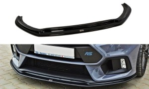 Splitter przedni V3 Ford Focus RS MK3 (czarny połysk)