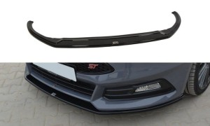 Splitter przedni V2 Ford Focus ST MK3 FL (czarny połysk)
