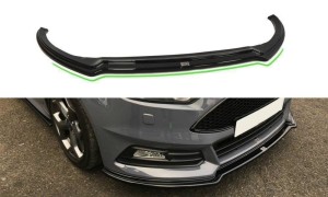 Splitter przedni V3 Ford Focus ST MK3 FL (carbon look)