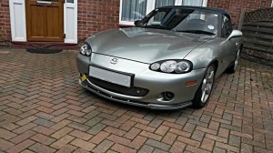 Splitter przedni Mazda MX-5 NB Polift Model (carbon look)