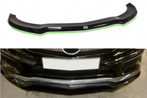 Splitter przedni Mercedes CLA 45 AMG C117 Przedlift V1 (czarny mat)