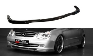 Splitter przedni Mercedes CLK W 209 (do wersji standardowej) (czarny połysk)
