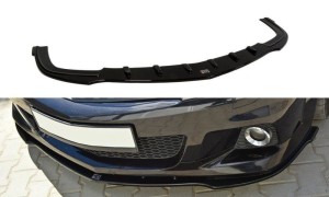 Splitter przedni Opel Astra H (OPC / VXR) (czarny mat)