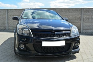 Splitter przedni Opel Astra H OPC / VXR Nurburg (czarny połysk)