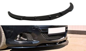Splitter przedni Opel Corsa D (OPC / VXR) (czarny połysk)