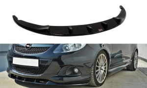 Splitter przedni Opel Corsa D Nurburg ( OPC / VXR Bumper ) (carbon look)