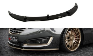 Splitter przedni Opel Insignia Polift (czarny mat)