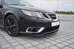 Splitter przedni Saab 9-3 Aero MK2 Polift (carbon look)
