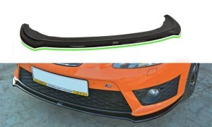 Splitter przedni Seat Leon II Cupra / FR Polift V2 (czarny mat)