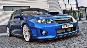 Splitter przedni Subaru Impreza MK3 WRX STI 11-14 (carbon look)