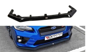 Splitter przedni Subaru Impreza MK4 WRX STI V1 (czarny połysk)