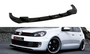 Splitter przedni Volkswagen Golf MK6 GTI (czarny połysk)