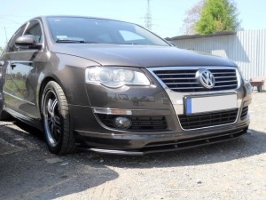 Splitter przedni Volkswagen Passat B6 Votex (czarny mat)