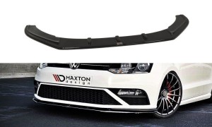 Splitter przedni Volkswagen Polo MK5 GTI Polift V1 (carbon look)