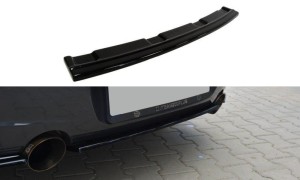 Splitter tylny srodkowy BMW 1 F20 M-Power (bez dyfuzora) (czarny połysk)