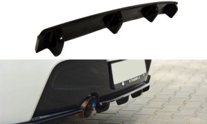Splitter tylny srodkowy BMW 1 F20 M-Power (z dyfuzorem) (czarny połysk)