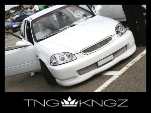Dokładka przedniego zderzaka HONDA CIVIC VI 1995-1999