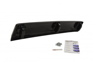 Splitter tylny srodkowy Volkswagen Golf MK7 R (z dyfuzorem) (carbon look)