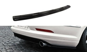Splitter tylny srodkowy Volkswagen Passat CC R36 R-Line Przedlift (bez dyfuzora) (czarny mat)
