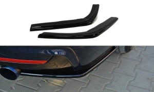 Splittery tylne boczne BMW 4 F32 M-Pack (czarny połysk)