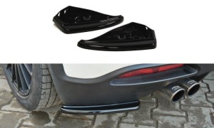 Splittery tylne boczne Fiat Grande Punto Abarth (carbon look)