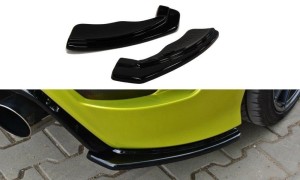 Splittery tylne boczne Ford Focus RS MK2 (czarny połysk)
