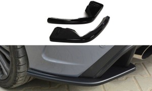 Splittery tylne boczne Ford Focus MK3 RS (carbon look)