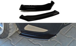 Splittery tylne boczne Opel Astra H ( OPC / VXR ) (czarny mat)