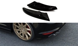 Splittery tylne boczne Volkswagen Golf MK7 R (czarny mat)