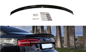 Przedłużenie spojlera Audi S8 D4 (czarny mat)