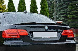 Spojler tylny BMW 3 E92 M-Pack (czarny połysk)