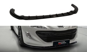 Przedni splitter V1 Peugeot RCZ (czarny połysk)
