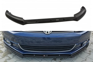 Splitter Przedn V1 Volkswagen Jetta MK6 (carbon look)