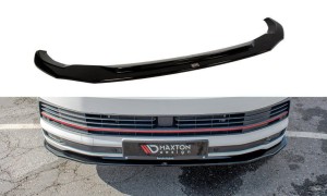 Splitter przedni V2 Volkswagen T6 (carbon look)