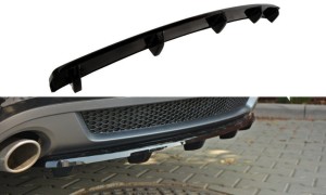 Splitter tylny srodkowy Audi A5 S-Line (z dyfuzorem) (carbon look)