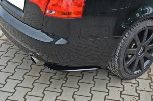 Splittery tylne boczne Audi A4 B7 (carbon look)