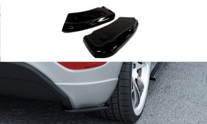 Splittery tylne boczne Ford Fiesta MK7 ST / ST-Line / Zetec S (carbon look)