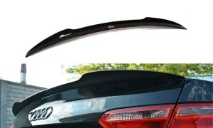 Przedłużenie spojlera Audi S5 / A5 / A5 S-Line 8T / 8T FL Coupe (czarny połysk)