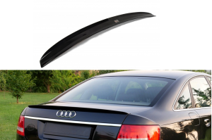 Przedłużenie spojlera Audi A6 S-Line C6 Sedan (carbon look)