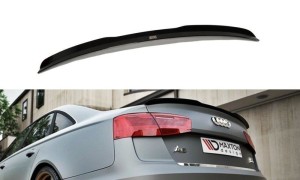 Przedłużenie spojlera Audi A6 C7 S-Line Sedan (carbon look)